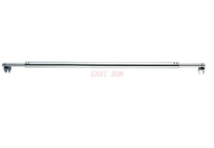 Adjustable 19mm Diameter Round Tubing Glass to Glass Shower Support Bar