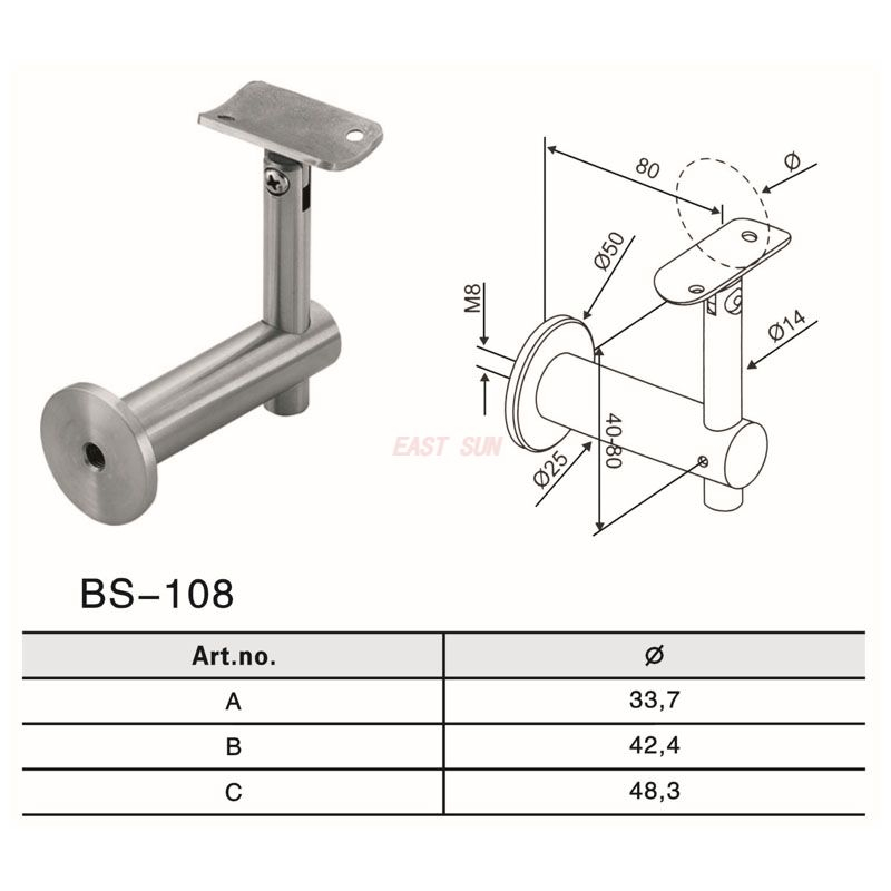 BS-108-Handrail Fittings