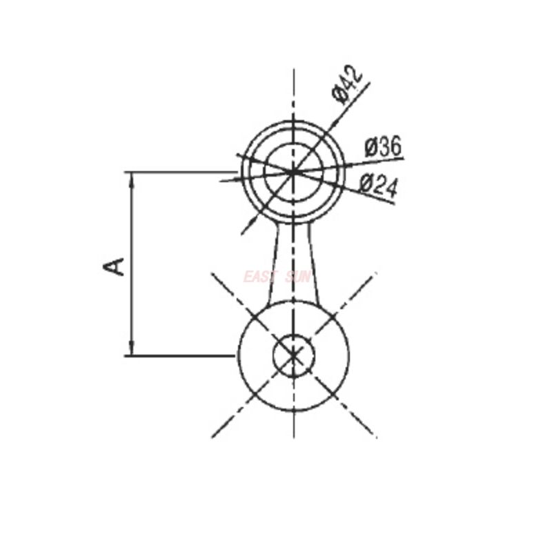 SD-150-1-180R-Spider Fitting