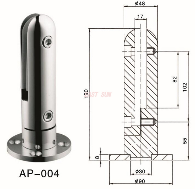 Best Modern Design Glass Fence And Stainless Steel Glass Pool Fence Spigot Frameless Glass Balcony Railing