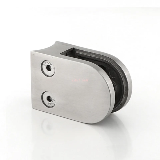 Balustrade Fittings Frameless Stainless Steel 304 316 Stair Spigot Glass Clamp for Balcony Glass Railing