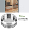 Stainless Steel Door Finger Glass Pull Round handle for Sliding Door System