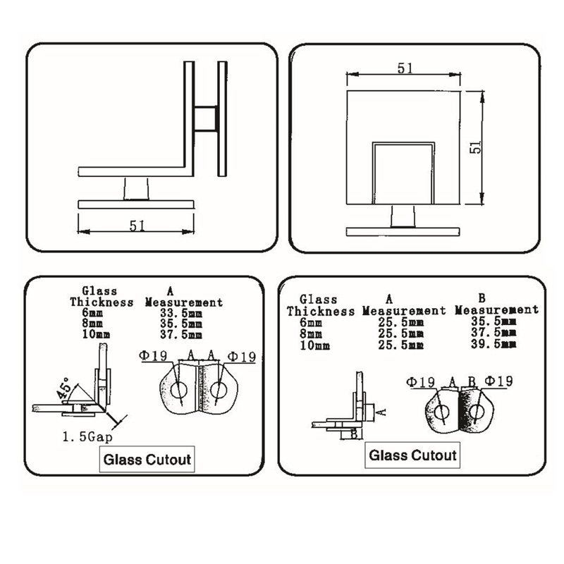 GBF-2002-Glass Clamps