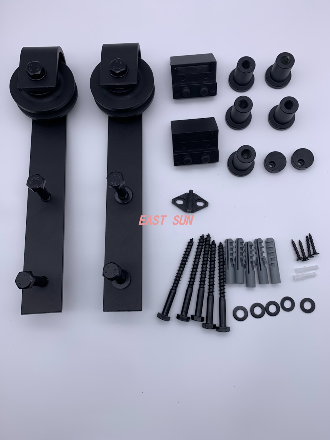 American Type Classic Carbon Steel Sliding Barn Door Hardware Kit - Buy ...