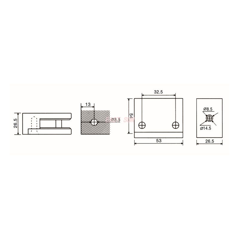 GBF-075F-Handrail Fittings