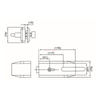 GHL-004D-Glass Door Locks