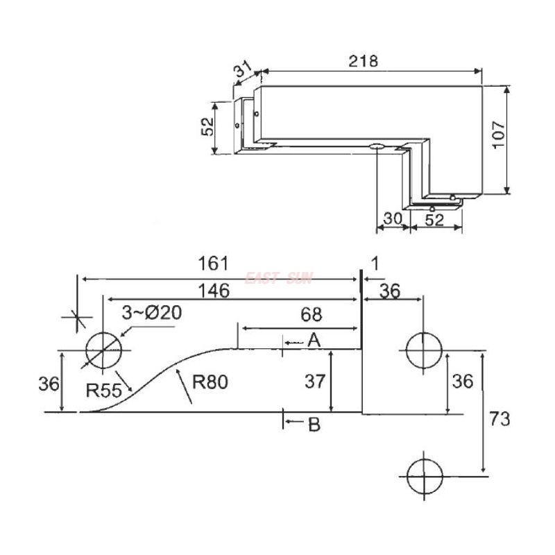 PCD-400B-Patch Fitting