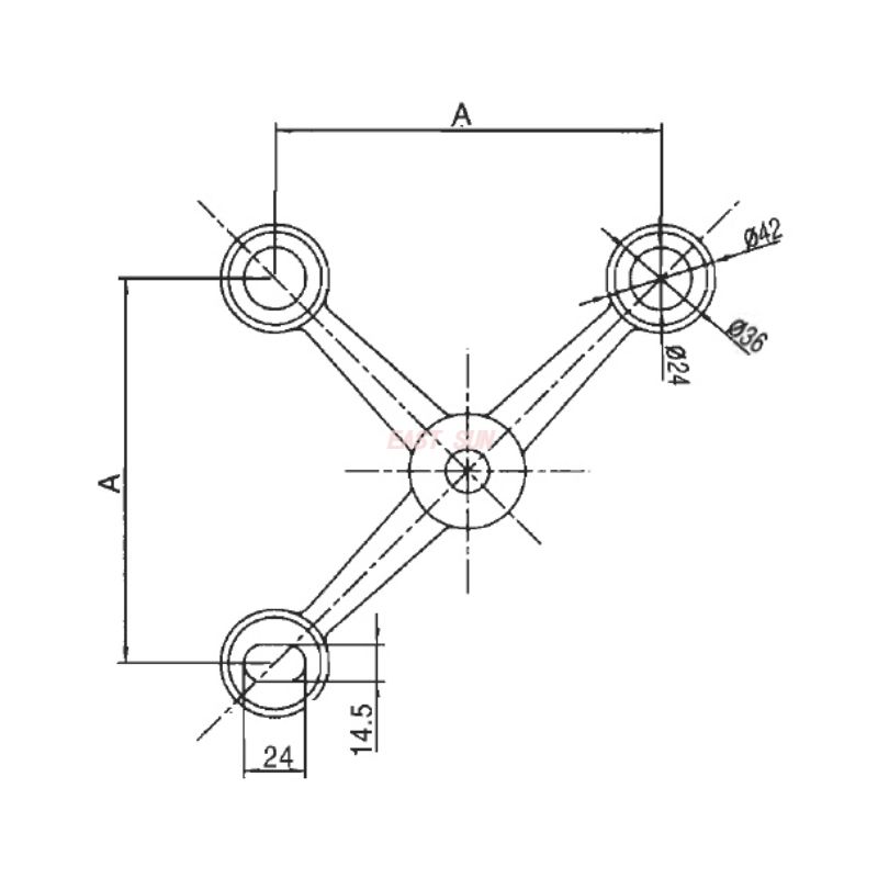 SD-150-3R-Spider Fitting