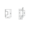 ESH-201B-Shower Door Hinges