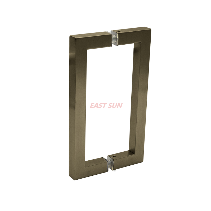 6" x 6" SQ Series Square Tubing Back-to-Back Pull Handle