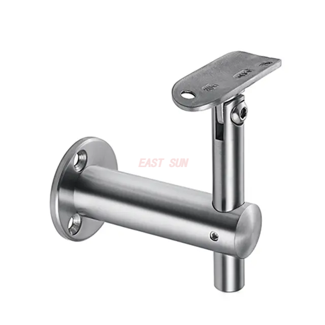 Factory Price Flexible Tube Holding Stainless Steel Wall Shelf Brackets for Handrail