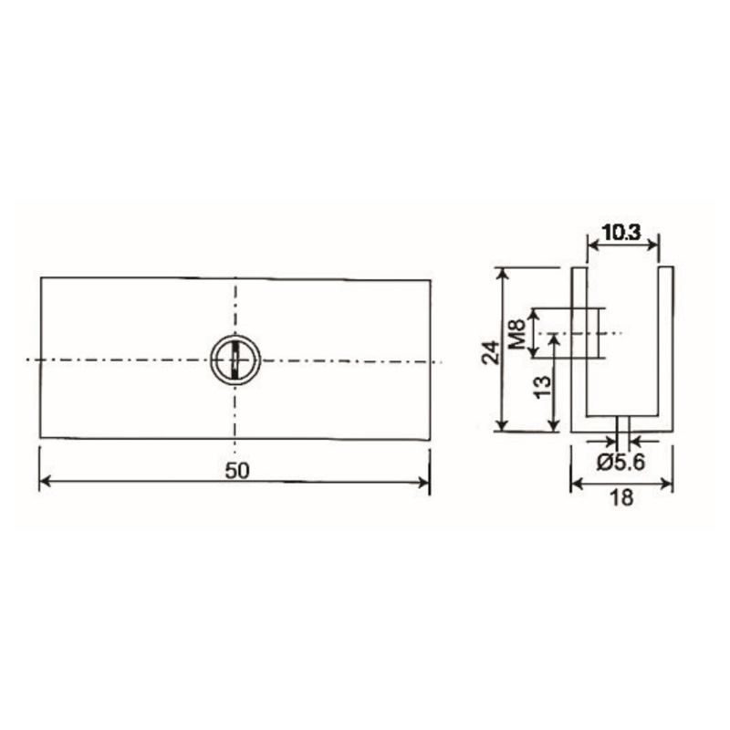 GBF-885S-Glass Clamps