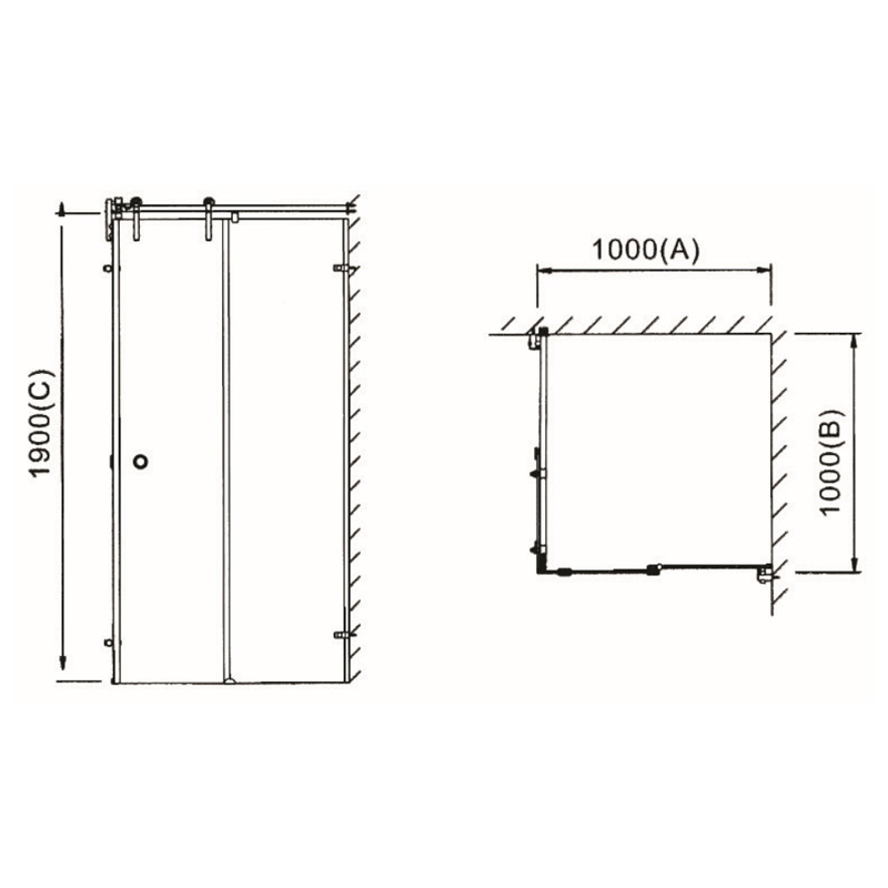 KF-010- shower room series & fitting