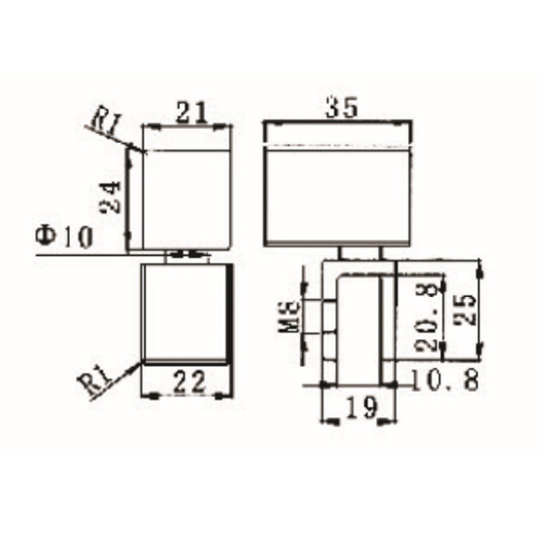 KF-1005- shower room connectors