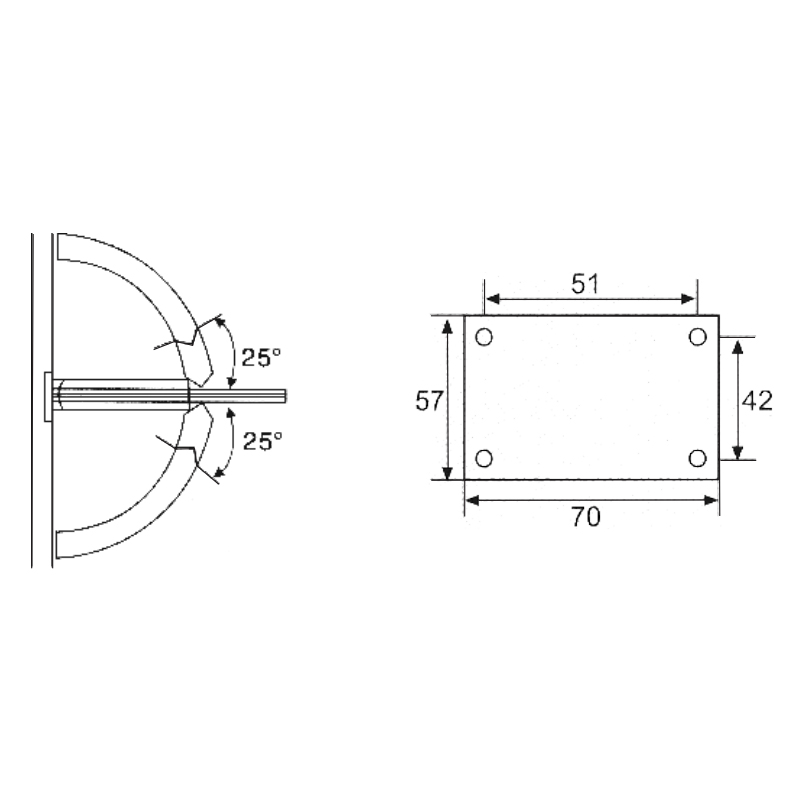ESH-101-Shower Door Hinges