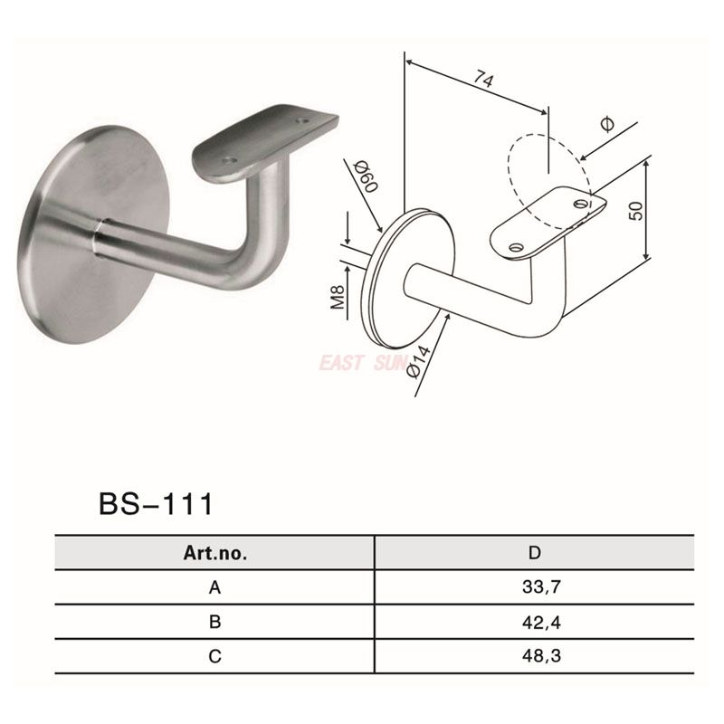 BS-111-Handrail Fittings