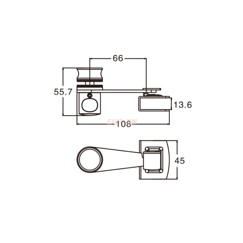 KLH-013-Knob Latch