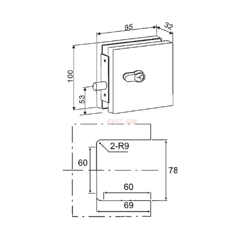 PME-100A-Patch Fitting