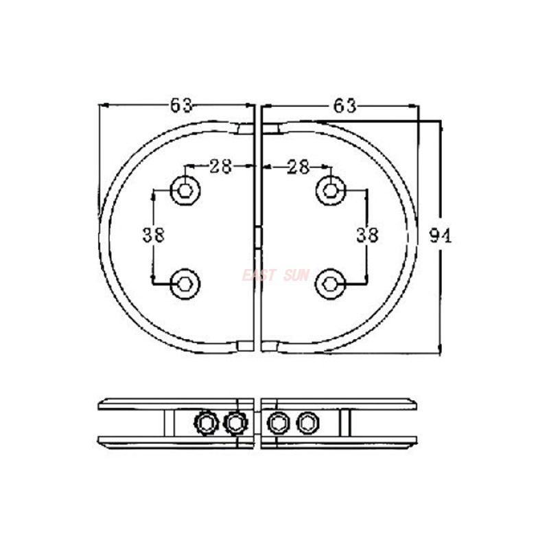 Glass Clip Clamp Glass Clip Glass Clamp Bracket