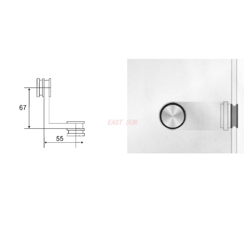 SK-029-Washroom Partition Fitting