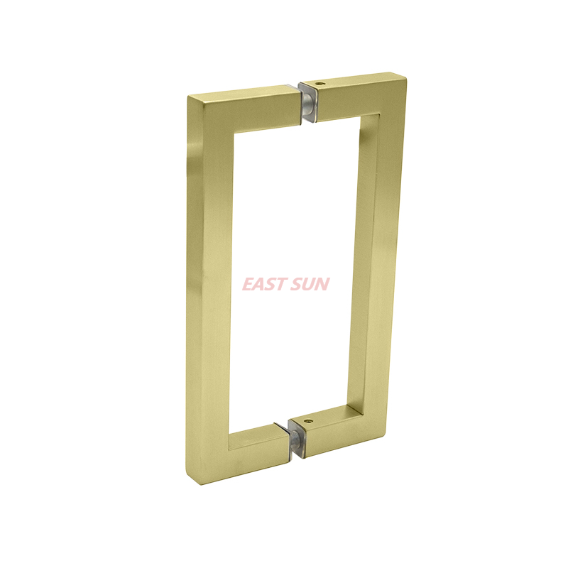 6" x 6" SQ Series Square Tubing Back-to-Back Pull Handle