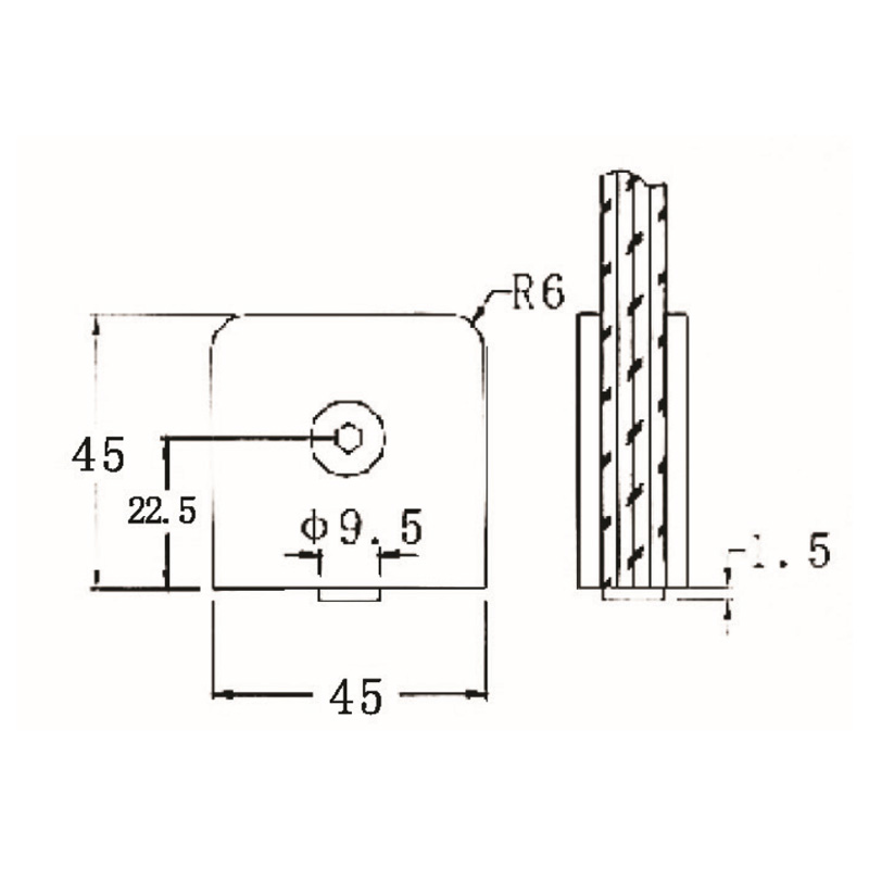 GBF-817-Glass Clamps