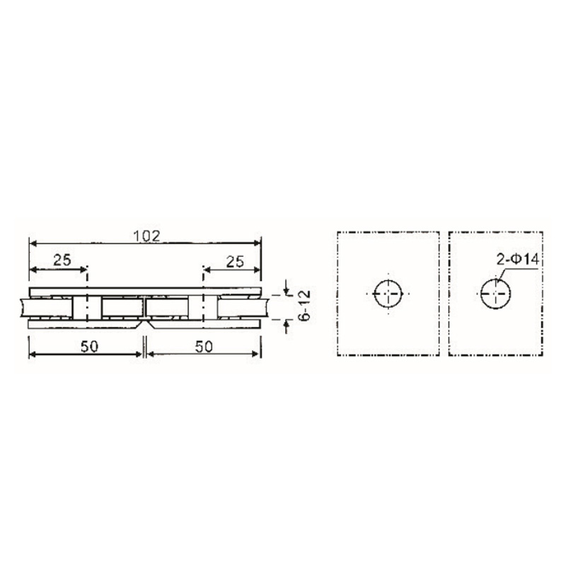 GBF-835-Glass Clamps