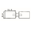 GDK-1002-1- Shower Door Knob