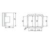 ESH-414-Shower Door Hinges