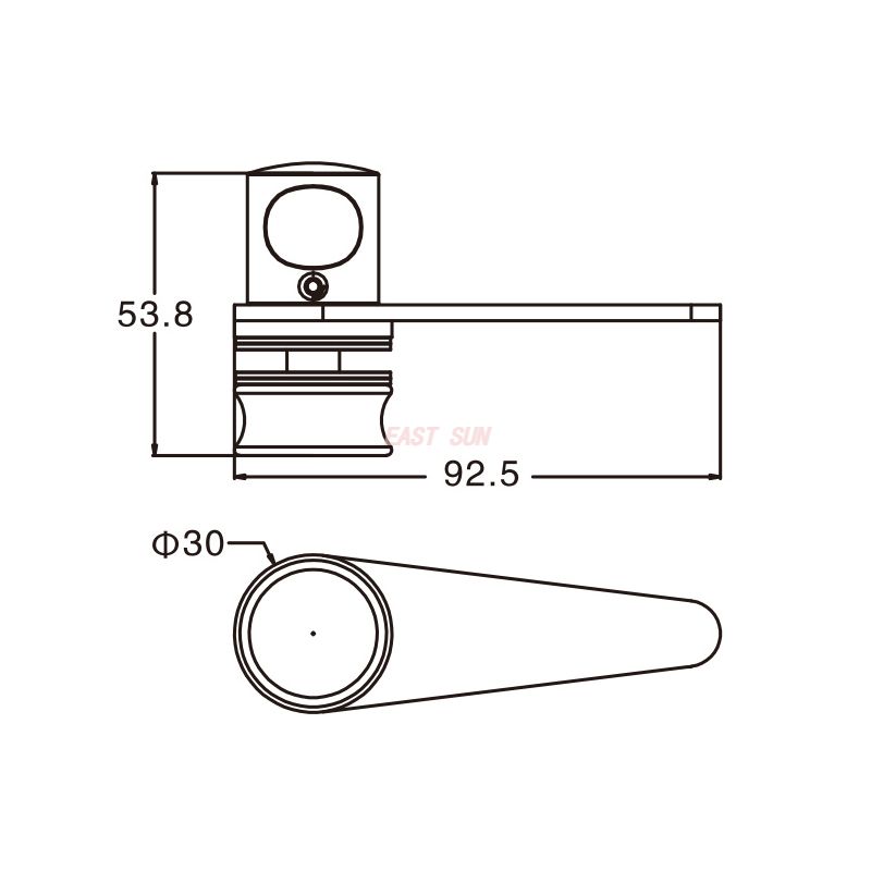 KLH-014-Knob Latch