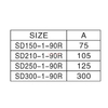 SD-150-1-90R-Spider Fitting