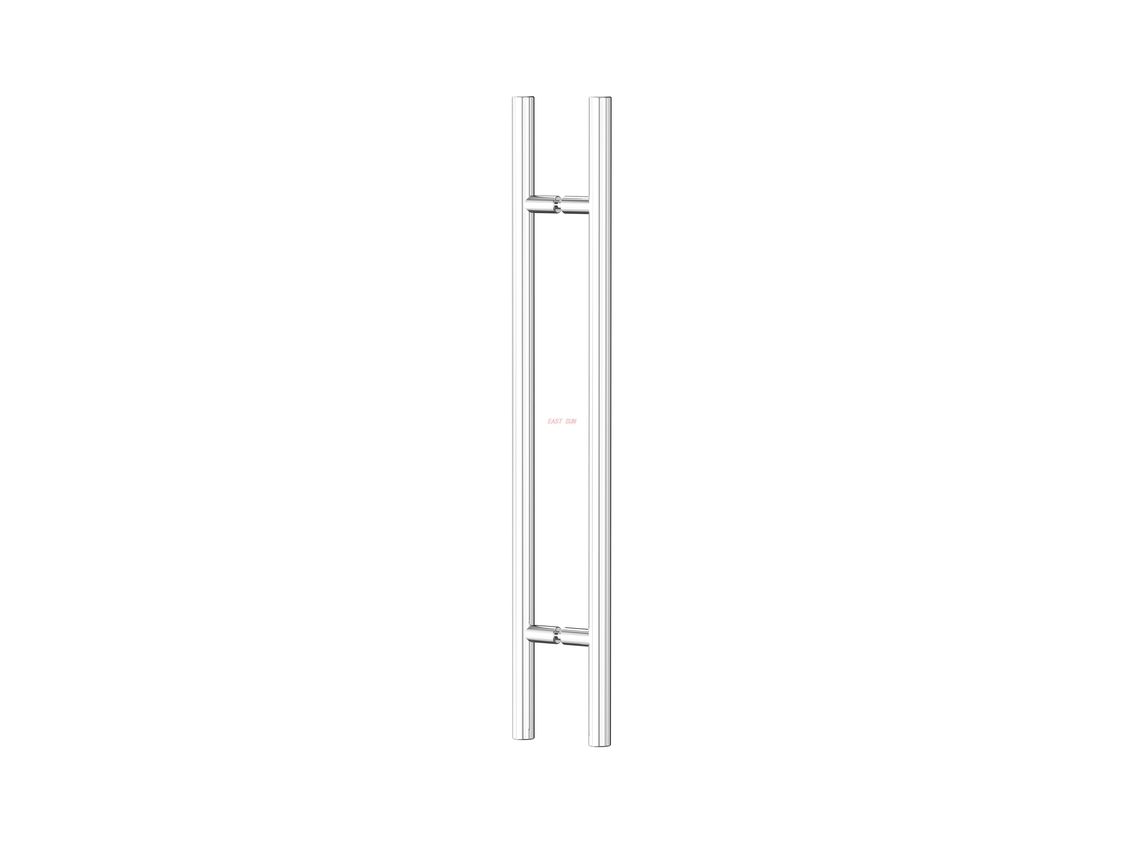Glass Door Ladder Style Back-to-Back Door Pull Handle 