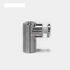Toilet Partition Fittings Wall To Glass Panel Corner Connector Wholesale Public Toilet Partition Fittings Steel Toilet Connector