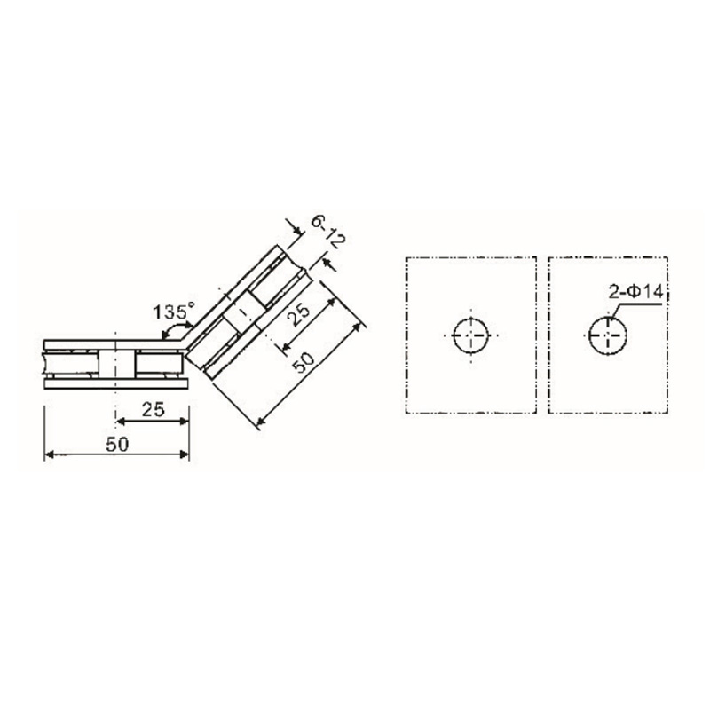 GBF-834-Glass Clamps