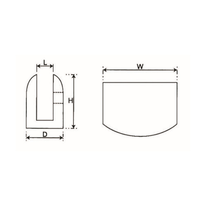 GBF-874-Glass Clamps