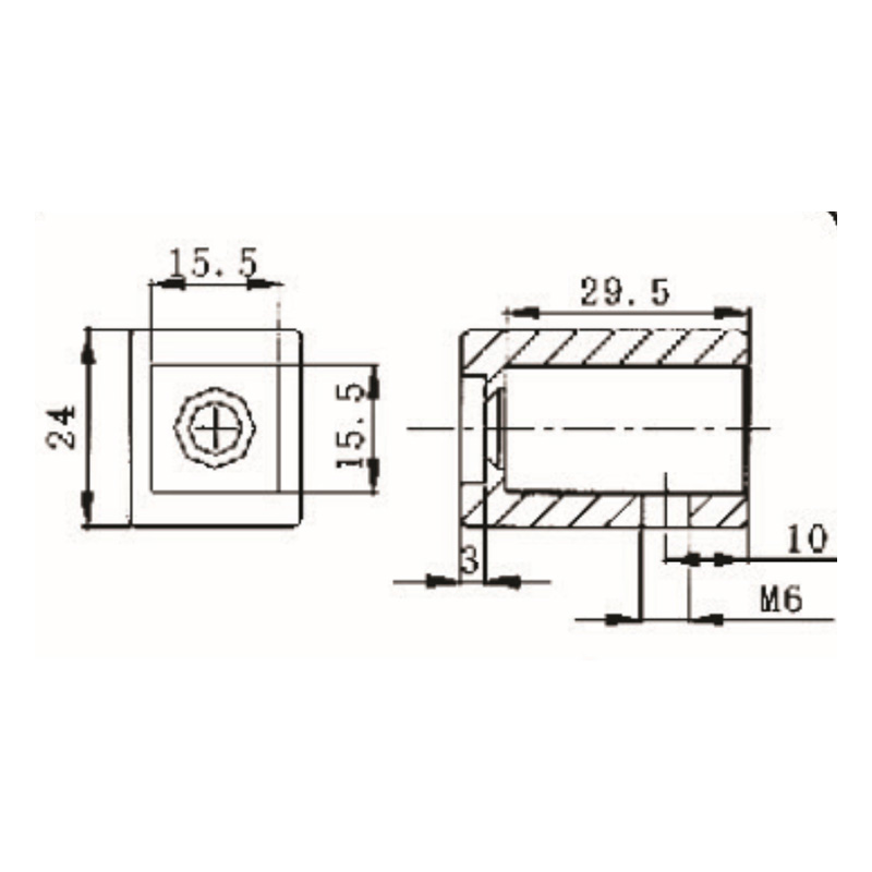 KF-1001- shower room connectors