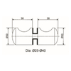 GDK-05- Shower Door Knob
