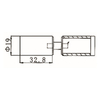 GDK-1002-4- Shower Door Knob