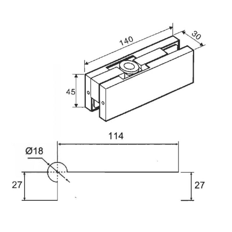 PCA-200-Patch Fitting