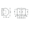 ESH-314-Shower Door Hinges