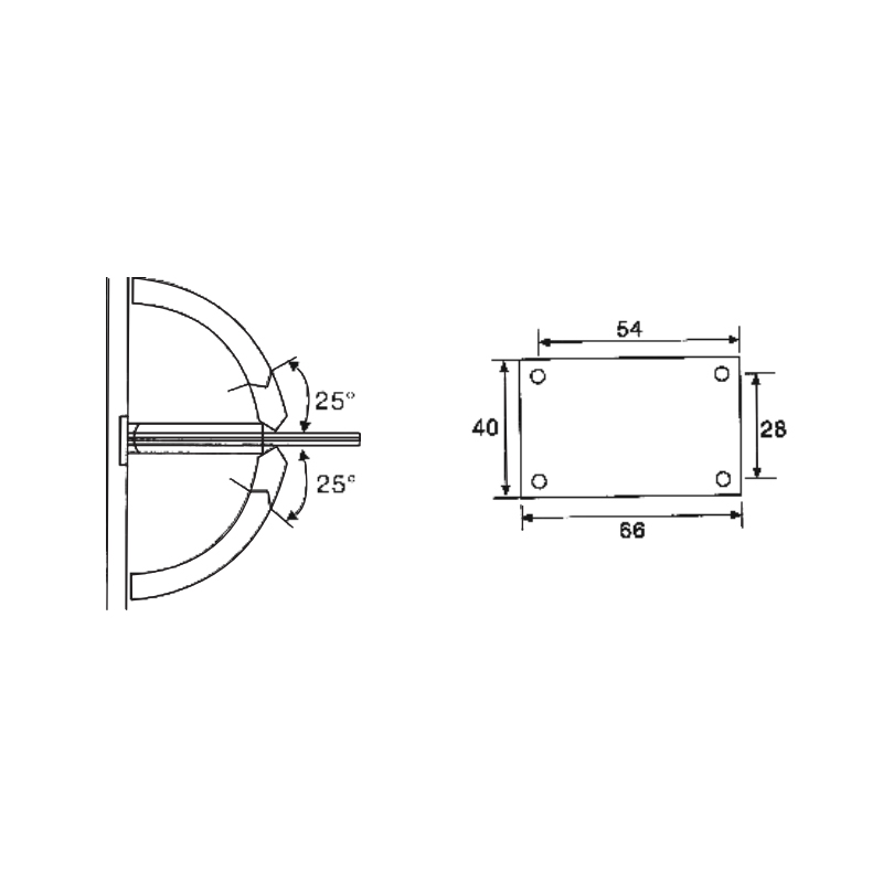 ESH-421-Shower Door Hinges