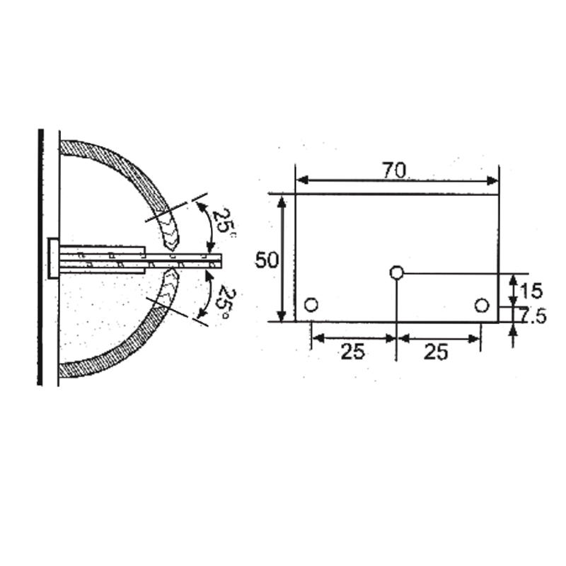 ESH-525-Shower Door Hinges