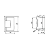 ESH-401-Shower Door Hinges