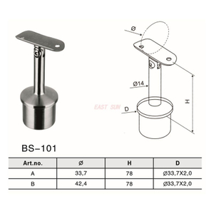 BS-101-Handrail Fittings