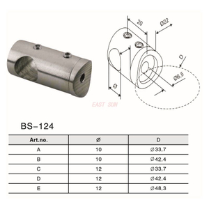 BS-124-Handrail Fittings