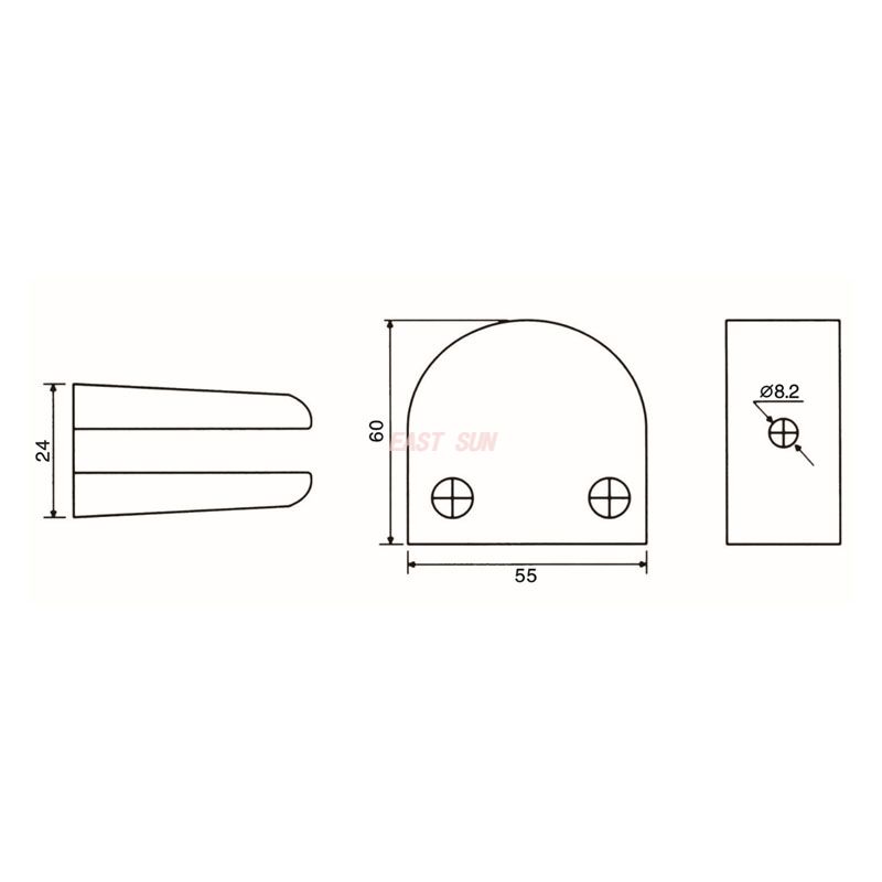 GBF-074F-Handrail Fittings