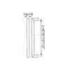PH-062-Shower Door Handles