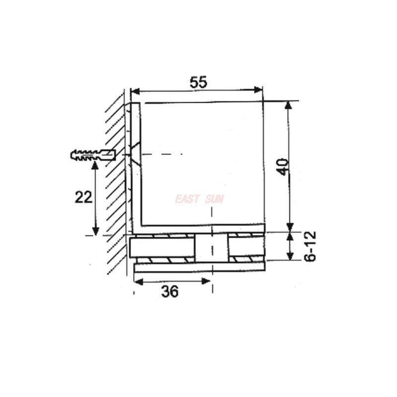 ESH775Shower Door Hinges Buy frameless shower door handle, shower