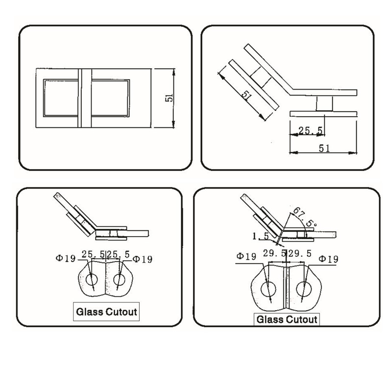 GBF-2004-Glass Clamps