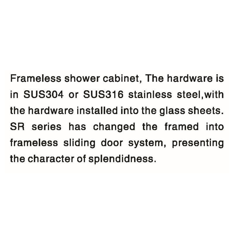 KF-025A- shower room series & fitting